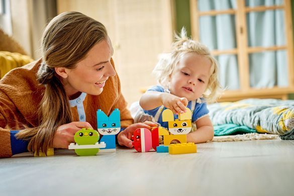LEGO Конструктор LEGO DUPLO My First Чарівні творчі домашні улюбленці 3 в 1 10477- фото