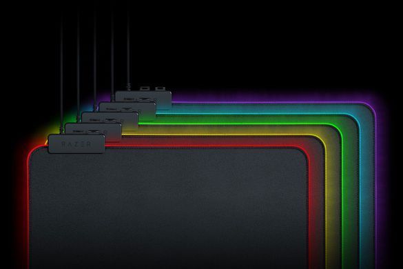 Razer Ігрова поверхня Goliathus Extended Chroma XXL Black (920х294х3мм) RZ02-02500300-R3M1 фото