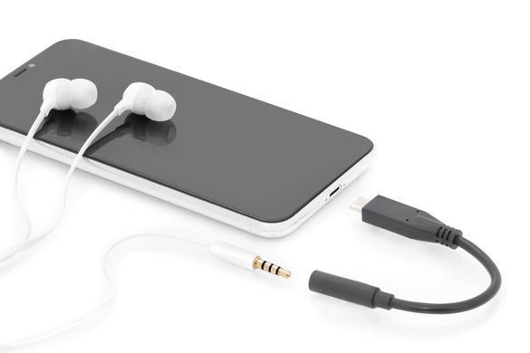 Digitus Адаптер USB-C >3.5mm audio stereo AK-300321-002-S фото