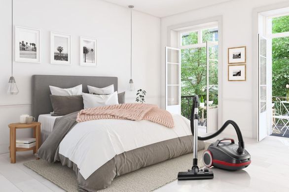 Gorenje Пылесос мешковый, 700Вт, мешок-3л, HEPA, щетка Xpand Zone, turbo brush, телескоп, черный графит VCEA24GPRA фото