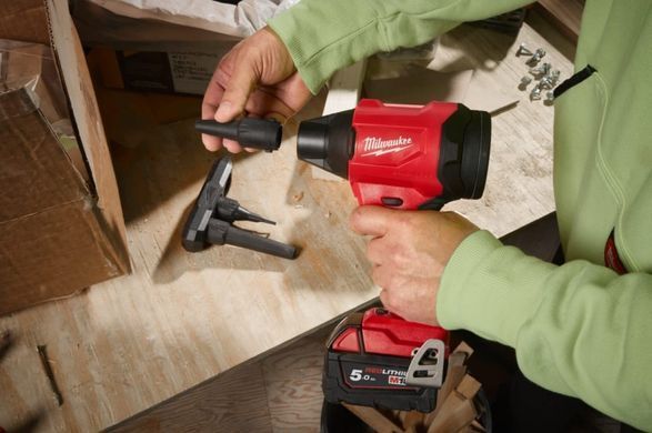 Milwaukee Повітродув акумуляторний MILWAUKEE, M18 BLHSB-0 18В 2880м/с 18000об/хв 1.2кг без АКБ та ЗП 4933500533 фото