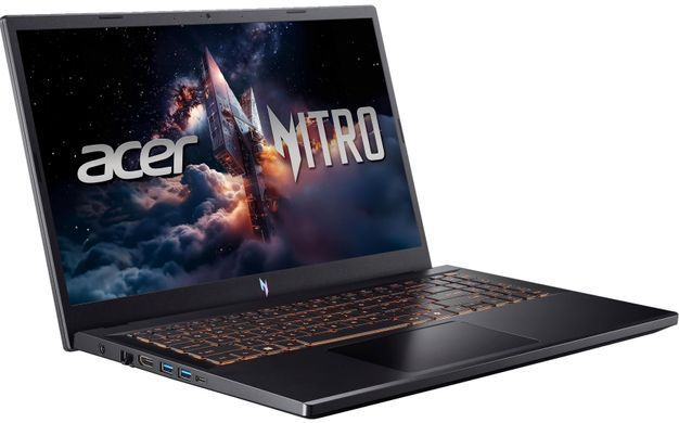 Acer Ноутбук Acer Nitro V 15 ANV15-52 15.6" FHD IPS, Intel 7-240H, 16GB, F1TB, NVD5050-8, Lin, чорний NH.QZ7EU.00W фото