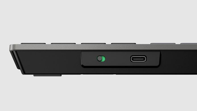 HP Клавіатура мембранна 720 Multi-Device Rechargeable, 109key, WL/BT, EN/UK, чорний 9T5B1AA фото