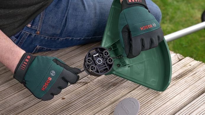 Bosch Тример садовий AFS 23-37, 1000Вт, ліска 37см, ніж 23см, 5.7кг 0.600.8A9.000 фото