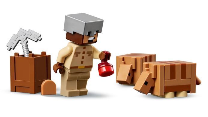 LEGO Конструктор Minecraft Шахтна експедиція &laquo;Броненосець&raquo; 21269 фото