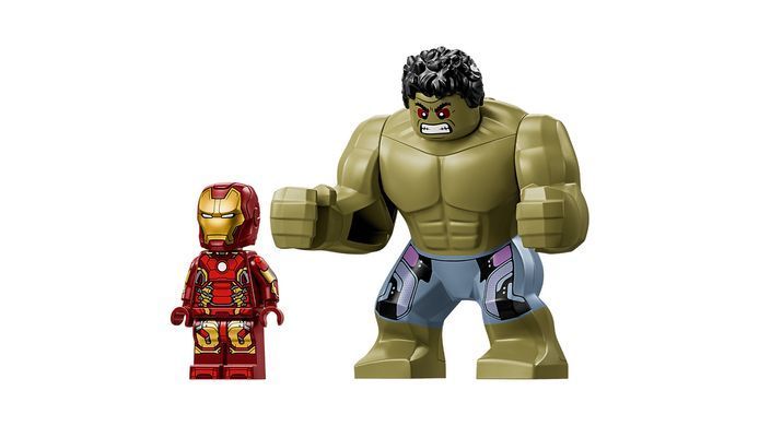 LEGO Конструктор LEGO Super Heroes Легендарна битва: Халкбастер vs. Халк 76343 фото
