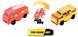Машинка-трансформер Flip Cars 2 в 1 Спецтранспорт, Пожежний автомобіль і Позашляховик 2 - магазин Coolbaba Toys