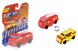 Машинка-трансформер Flip Cars 2 в 1 Спецтранспорт, Пожежний автомобіль і Позашляховик 1 - магазин Coolbaba Toys