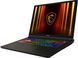 MSI Ноутбук Vector 17 HX AI A2XWJG-042UA 17" QHD+ 240Hz, Intel Ultra 9 275HX_24C_24T, 32GB, F1TB, NVD5090-24, W11, чорний 2 - магазин Coolbaba Toys