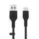 Belkin Кабель USB-A > USB-C заряджання/синхронізації 3м, 60Вт, Type-C, силіконовий з кліпсою, чорний 8 - магазин Coolbaba Toys