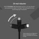 Belkin Кабель USB-A > USB-C заряджання/синхронізації 3м, 60Вт, Type-C, силіконовий з кліпсою, чорний 3 - магазин Coolbaba Toys