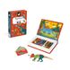 Магнітна книга Janod Динозаври 3 - магазин Coolbaba Toys
