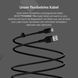 Belkin Кабель USB-A > USB-C заряджання/синхронізації 3м, 60Вт, Type-C, силіконовий з кліпсою, чорний 4 - магазин Coolbaba Toys