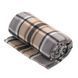 ARDESTO Плед Ardesto Fleece 130x160см, 100% поліестер, клітинка, сірий
