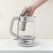 Tefal Електрочайник Glass Kettle 1.7л, скло, з підсвіткою, сріблясто-сірий 6 - магазин Coolbaba Toys