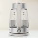 Tefal Електрочайник Glass Kettle 1.7л, скло, з підсвіткою, сріблясто-сірий 4 - магазин Coolbaba Toys