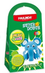 Масса для лепки Paulinda Super Dough Fun4one Слоник (подвижные глаза) PL-1543 фото