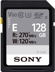 Карта пам'яті Sony 128GB SDXC C10 UHS-II U3 V60 R270/W120MB/s Entry - купити в інтернет-магазині Coolbaba Toys