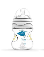 Детская бутылочка Nuvita Mimic 150 мл 0м+ Антиколиковая, белая NV6010White фото