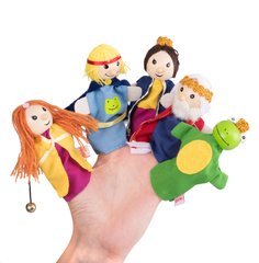 Набор кукол goki для пальчикового театра Царевна Лягушка 51899G фото