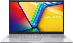 ASUS Ноутбук Vivobook 15 X1504VA-BQ005 15.6" FHD IPS, Intel i5-1335U, 16GB, F512GB, UMA, NoOS, Серебристый 90NB10J2-M00050 фото