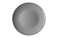 Тарілка обідня Ardesto Bagheria, 26 см, Grey, кераміка AR2926GREY фото