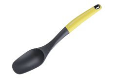 Ложка кухонна Ardesto Gemini, сірий/жовтий, нейлон, пластик з софт тач - купити в інтернет-магазині Coolbaba Toys