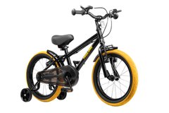Miqilong Дитячий велосипед ST Чорний 16` ATW-ST16-BLACK фото
