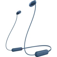Навушники SONY WI-C100 In-ear IPX4 Wireless Синій WIC100L.CE7 фото
