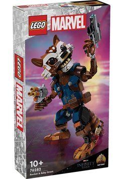 LEGO Конструктор Marvel Ракета и малыш Грут 76282 фото