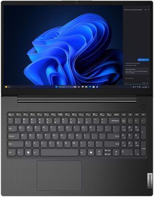 Lenovo Ноутбук Lenovo V15-G5 15.6" FHD IPS AG, Intel i3-1315U, 8GB, F512GB, UMA, Win11P, чорний 83GW00C6RA фото