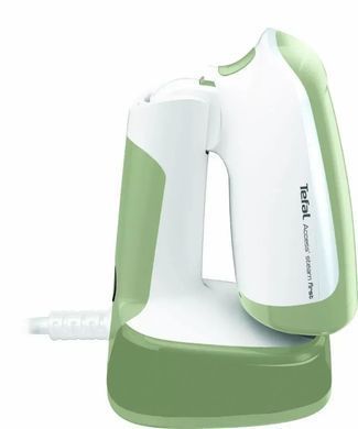 Tefal Отпариватель компактный Access' Steam Pocket, 1300Вт, 120мл, постоянный пар - 25гр, бело-зеленый DT3053E1 фото