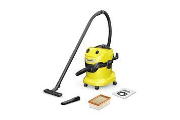 Karcher Пилосос професійний WD 4 V-20/5/22, 1000Вт контейнер 20л, 6.8кг 1.628-209.0 фото