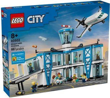 LEGO Конструктор LEGO City Аеропорт із літаком 60502 фото