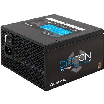 Chieftec Блок живлення Proton (500W), >85%, 80+ Bronze, 120мм, 1xMB 24pin(20+4), 1xCPU 8pin(4+4), 3xMolex, 6xSATA, 2xPCIe 8pin(6+2) BDF-500S фото
