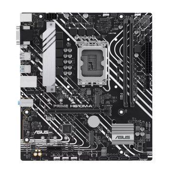 ASUS Материнcкая плата PRIME H610M-A-CSM s1700 H610 2xDDR5 M.2 HDMI D-Sub DP mATX 90MB1G20-M0EAYC фото