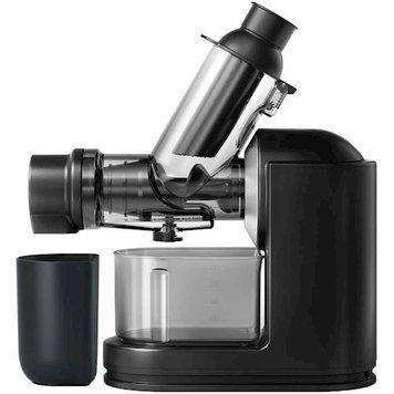 Philips Соковитискач Viva Collection шнековий 150Вт, чаша-1л, жмих-0.75л, пластик, чорний HR1889/70 фото