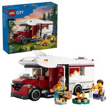 LEGO Конструктор LEGO City Пригодницький будинок на колесах для відпустки 60454 фото
