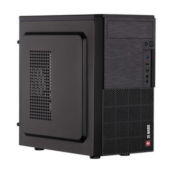 2E Корпус Basis RD8603U-400 з БЖ 2E ATX400W, 1xUSB3.0, 2xUSB2.0, VGA 320мм, mATX, чорний 2E-RD8603U-400 фото