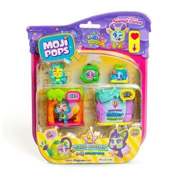 Ігровий набір MOJI POPS серії "Party" &ndash; ІГРОВІ КІМНАТКИ (4 фігурки, аксесуари) PMPPB416IN00 фото