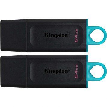 Kingston Накопичувач 64GBx2 USB 3.2 Type-A Gen1 DT Exodia DTX/64GB-2P фото