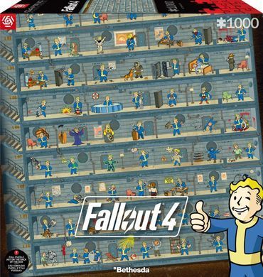 GoodLoot Пазл Fallout 4 Perk Poster Puzzles 1000 ел. 5908305247937 фото