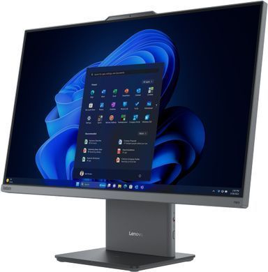Lenovo Комп'ютер персональний моноблок Lenovo ThinkCentre neo 50a 27-G5 27" FHD IPS AG, Intel i5-13420H, 16GB, F512GB, UMA, WiFi, кл+м, без ОС, сірий 12SA000MUI фото