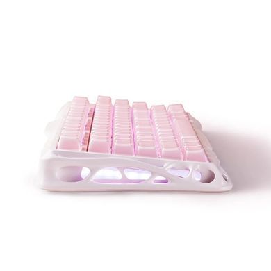 GravaStar Клавиатура механическая Mercury K1 80keys, GravaStar x Kailh Cheery Pink, EN/UKR, BT/WL/USB, Sakura Pink GS_K1_P_PNK фото