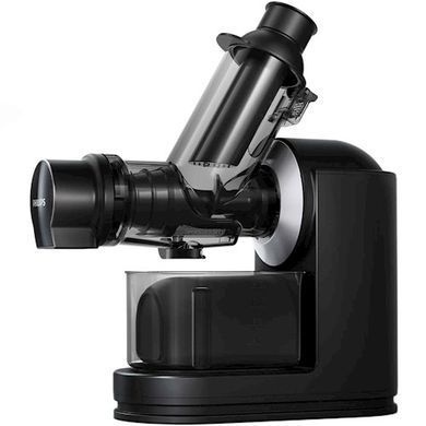 Philips Соковыжималка Viva Collection шнековая 150Вт, чаша-1л, жмых-0.75л, пластик, черный HR1889/70 фото