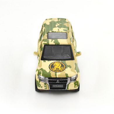 Автомодель серії "Шеврони Героїв" - MITSUBISHI PAJERO 4WD TURBO - "47 ОМБр" 250361M фото