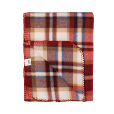 ARDESTO Плед Ardesto Fleece 130x160см, 100% поліестер, клітинка, біло-коричневий