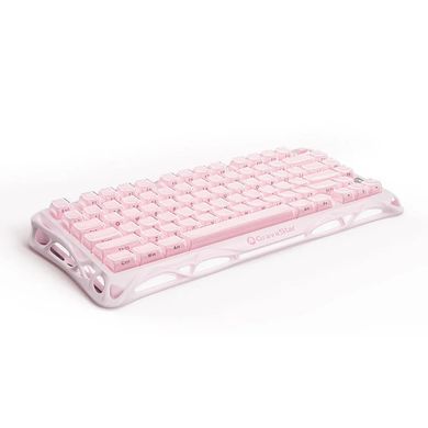 GravaStar Клавиатура механическая Mercury K1 80keys, GravaStar x Kailh Cheery Pink, EN/UKR, BT/WL/USB, Sakura Pink GS_K1_P_PNK фото