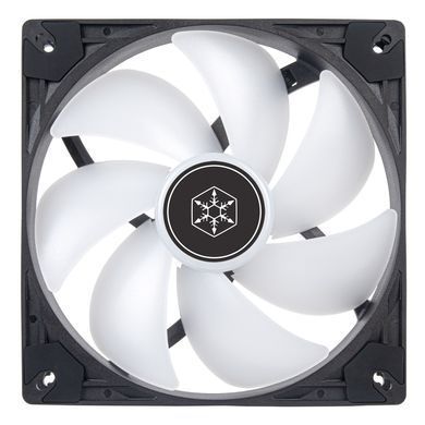 SilverStone Корпусный вентилятор Vista VS140B ARGB, 140мм, 1600rpm, 4pinPWM, 3pin +5VARGB, 30.8dBa, чёрный SST-VS140B-ARGB фото