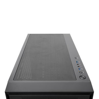 Chieftec Корпус Gaming Hunter 3, без БЖ, 2xUSB3.0, 1xUSB3.2 Gen2 Type-C, 4x120мм ARGB, VGA 425мм, LCS ready, TG Side panel, EATX, чорний GS-03B-OP фото
